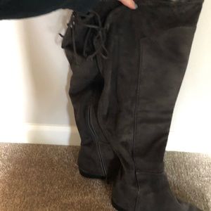 Lane Bryant knee length boots